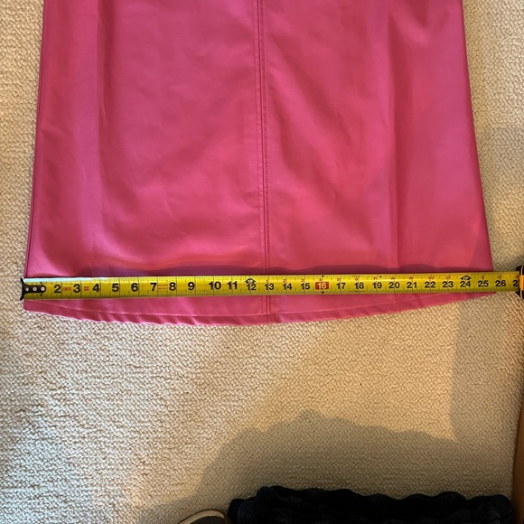 NWT THML Fuchsia Puff Sleeve Dress - Picture 9 of 11